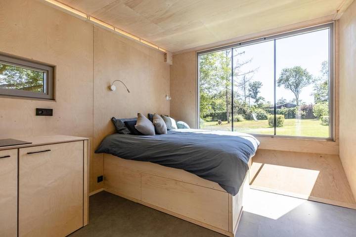 Gîte pour 2 personnes, avec jardin ainsi que vue et terrasse dans Hogne