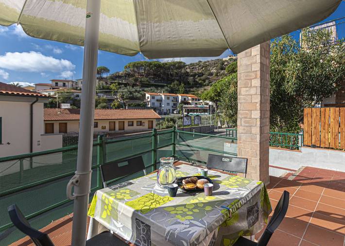 Ferienwohnung für 5 Personen, mit Terrasse in Seccheto