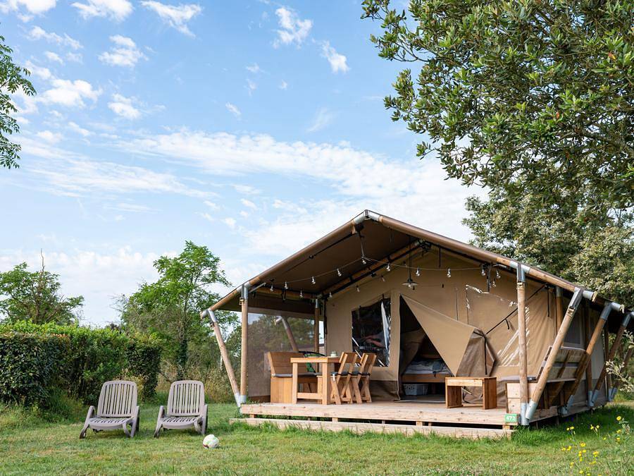 Camping Rcn Le Moulin de la Pique - Safarizelt 5 personen - Safari-Zelt Sagelat in Belvès, Périgord Noir