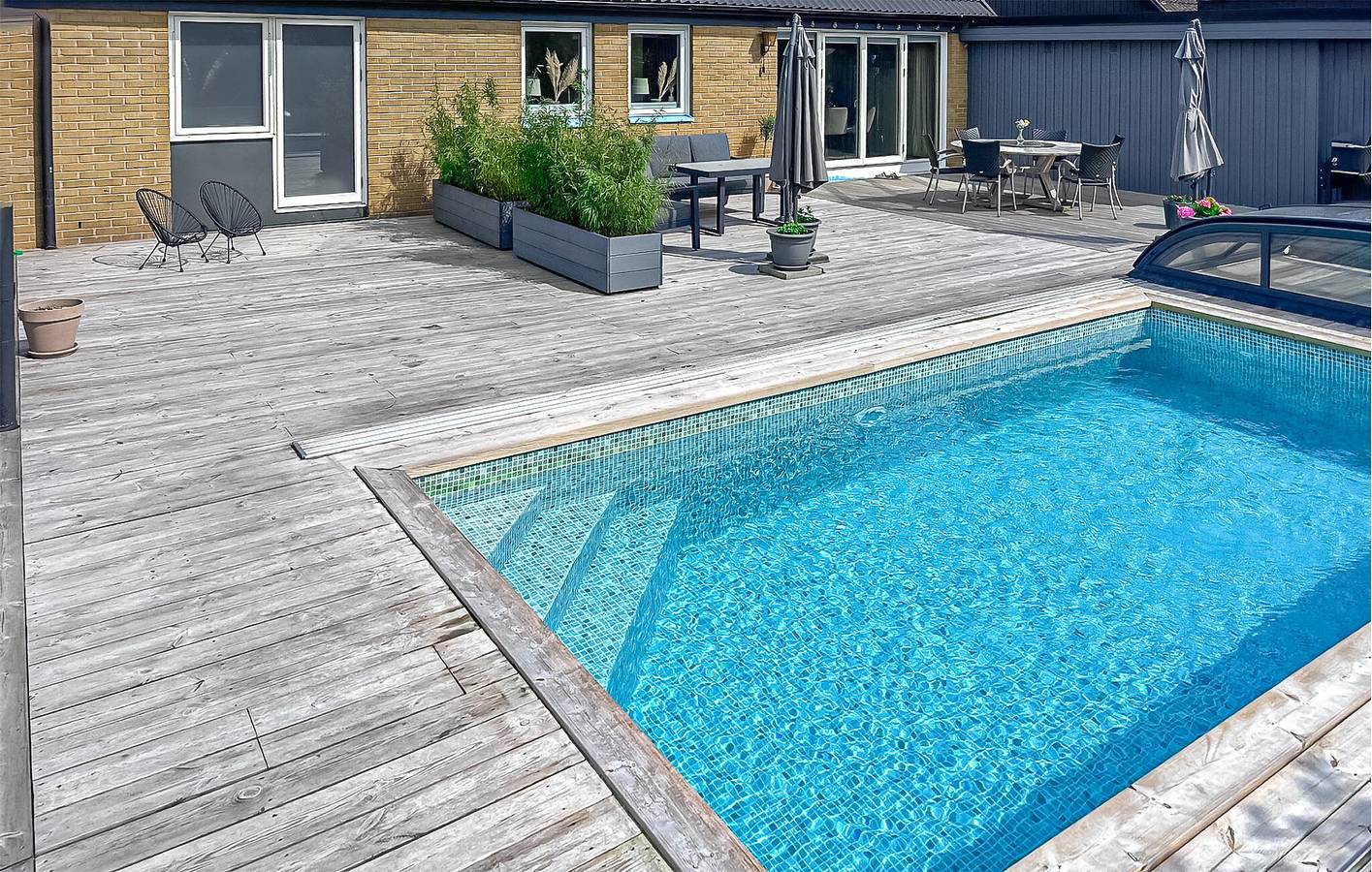 Ferienhaus für 8 Personen mit Pool in Ystad, Schwedische Ostsee