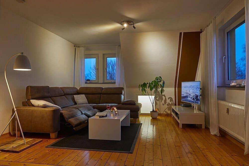 Ganze Wohnung, Ferienwohnung Hessisch Oldendorf für 1 - 4 Personen mit 1 Schlafzimmer - Ferienwohnung in Ein- oder in Hessisch Oldendorf, Weserbergland