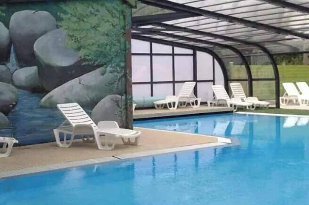 Zecamping 3* piscine chauffée animaux acceptés locatif 5 pers in Huelgoat, Châteaulin und Umgebung