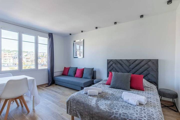 Gîte pour 4 personnes, avec balcon dans Gare de Trouville - Deauville - 2