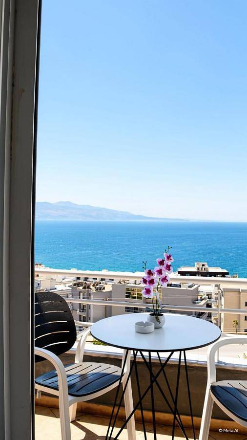 Triple Room with Balcony in Saranda, Vlorë