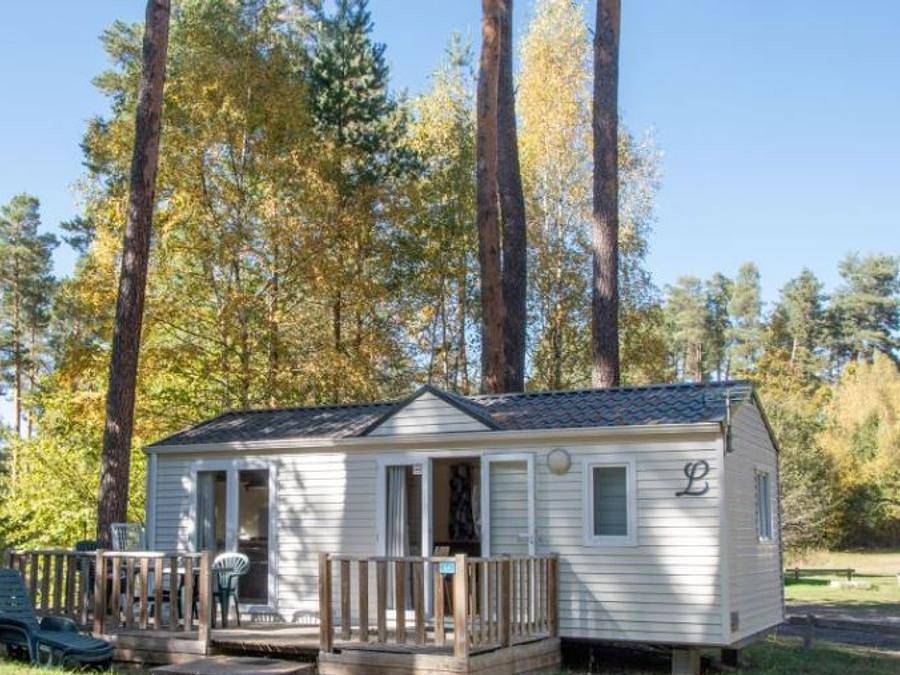 Camping du Lac d'Aydat - Stacaravan 4 personen - Residence Grand Large 4P in Aydat, Regionaal natuurpark van de vulkanen van de Auvergne
