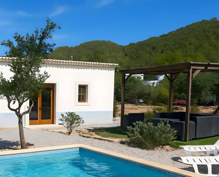 Ferienhaus für 4 Personen, mit Garten auf Ibiza