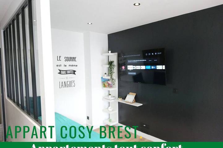 Appartement entier, Appartement Cosy Brest 8 in Brest, Région de Brest
