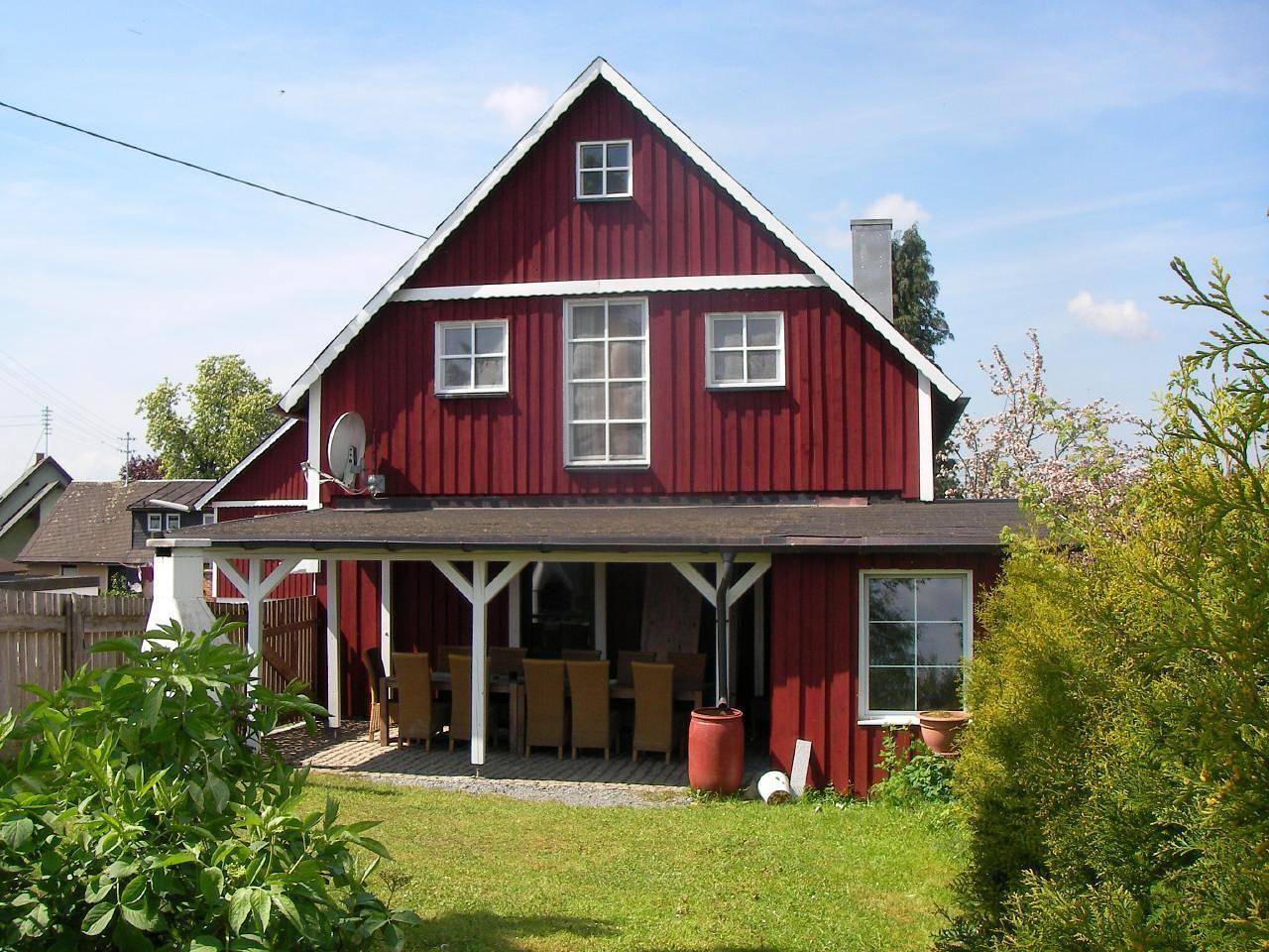 Chalet mit Bergblick in Presseck, Oberes Maintal - Coburger Land