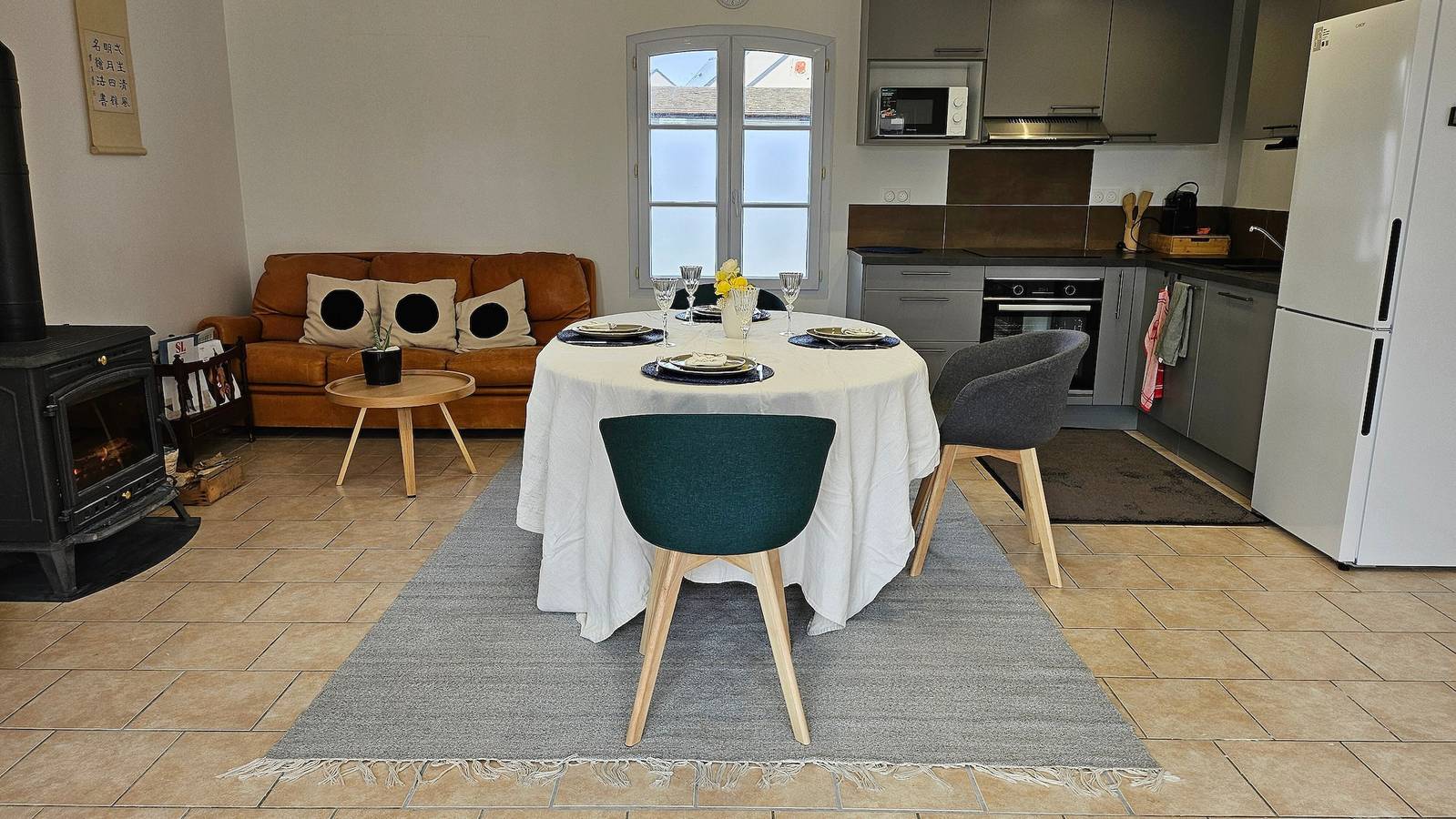 Ferienhaus 'Les 3 Mares' mit Gemeinschaftsgarten und Wlan in Berchères-Saint-Germain, Chartres und Umgebung