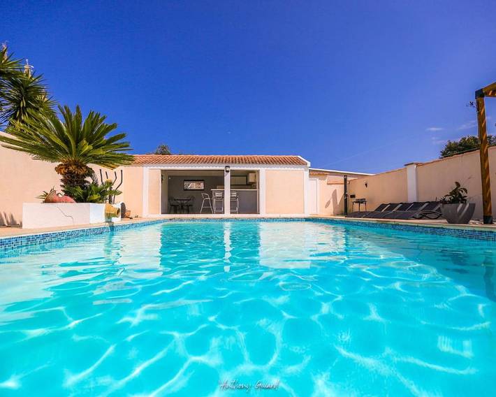 Location de vacances pour 5 personnes, avec piscine ainsi que jardin et vue dans Folelli - 2