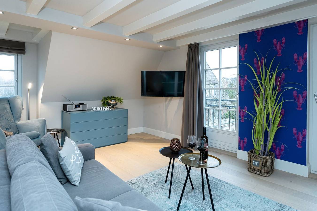 Ganze Wohnung, Wunderschöne und hochwertig ausgestattete Ferienwohnung im Süden von Westerland. in Westerland, Sylt (Gemeinde)