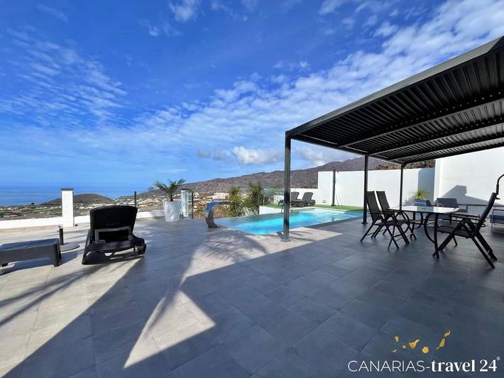 Casa rural para 4 personas, con vistas y piscina además de jardín y terraza en El Paso - 3