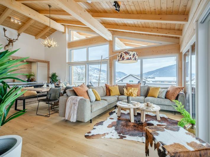 Ferienwohnung für 8 Personen, mit Terrasse und Sauna