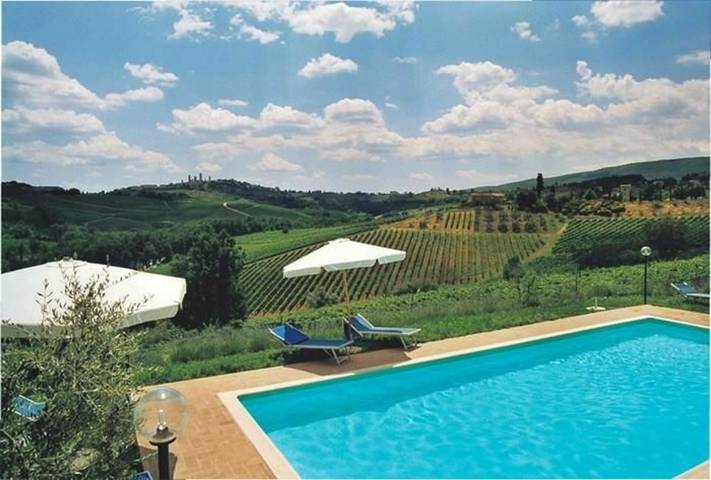 Villa per 6 persone, con piscina in San Gimignano