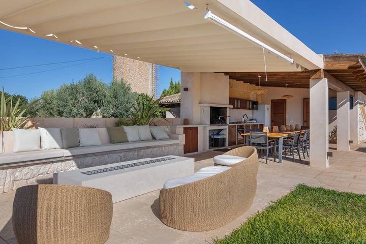 Ferienhaus 'Sa Figuereta Living Place' mit Bergblick, WLAN und Klimaanlage in Ariany, Mallorca Inselmitte