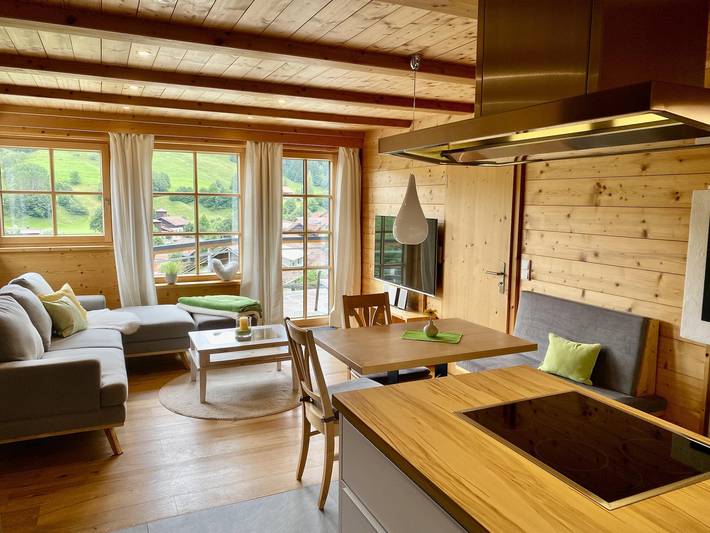 Ferienwohnung für 2 Personen, mit Terrasse und Sauna in Blaichach
