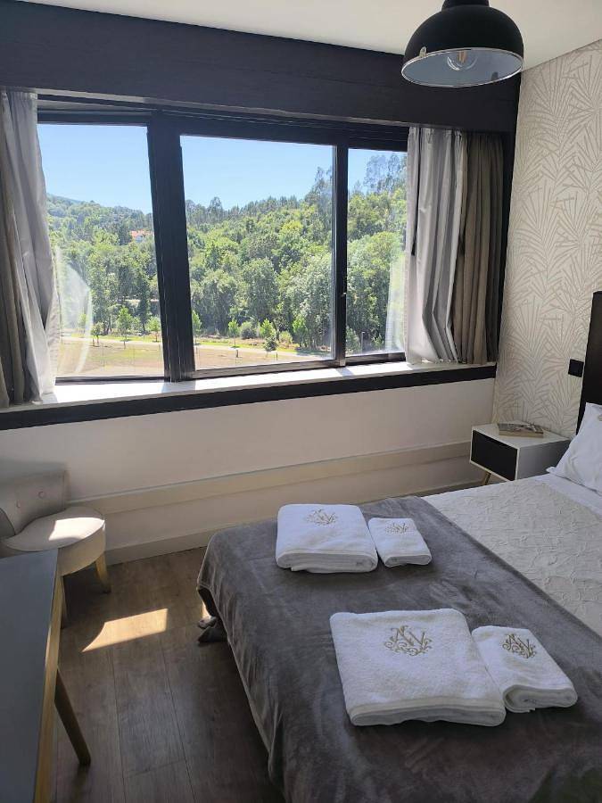 Apartamento de férias para 6 pessoas, com terraço e vista, com animais de estimação em São Pedro do Sul