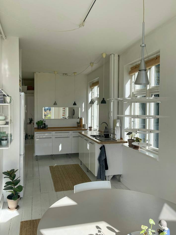 Geheel appartement, Licht en ruim appartement in Nørrebro in Kopenhagen, Hovedstaden