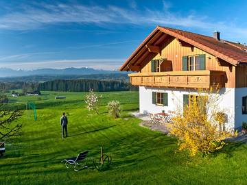 Bauernhof für 4 Personen, mit Garten im Pfaffenwinkel
