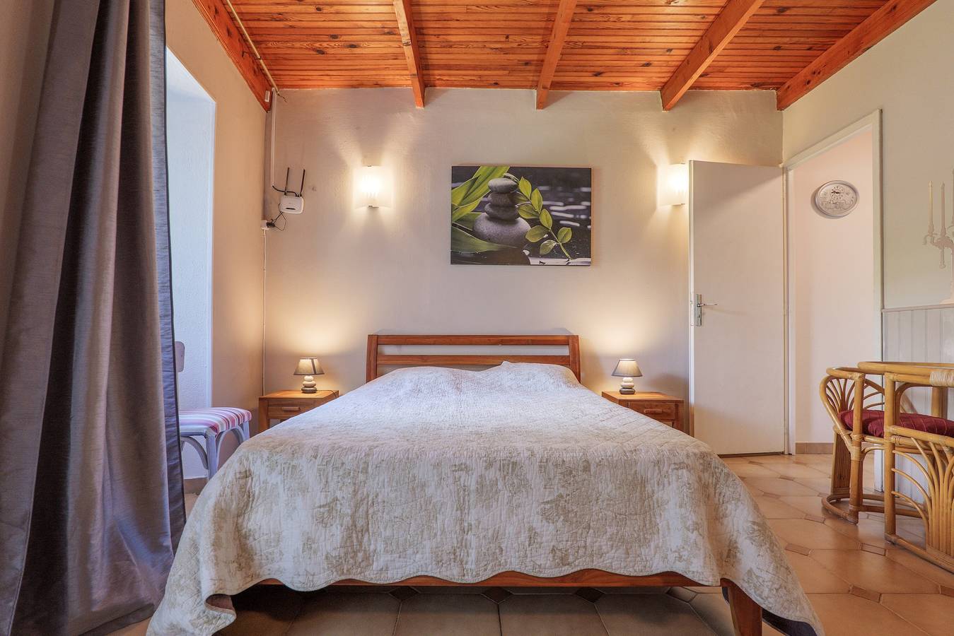 Gîte „Les Combes“ mit Gemeinschaftspool, Wlan und Klimaanlage in Chauzon, Ardèche
