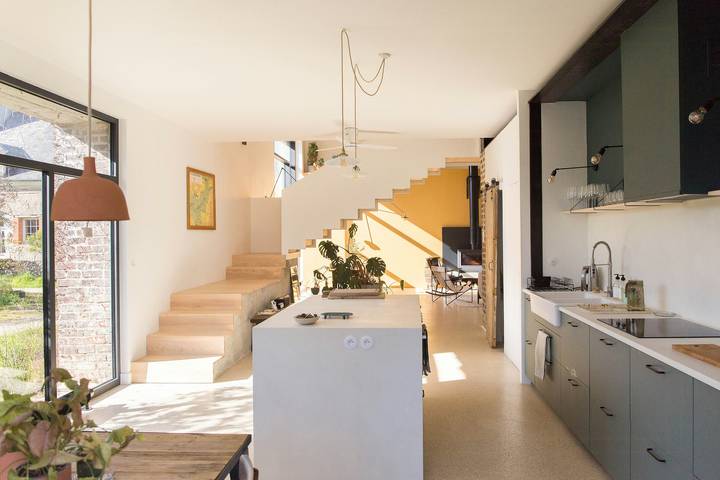 Maison de vacances pour 10 personnes, avec terrasse