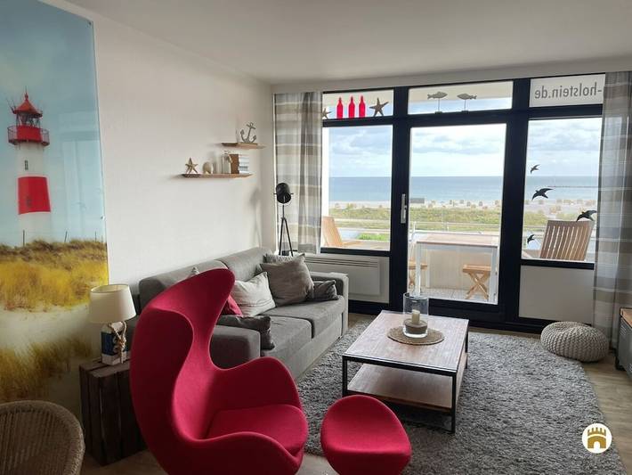 Ferienhaus für 4 Personen, mit Balkon in Burgtiefe