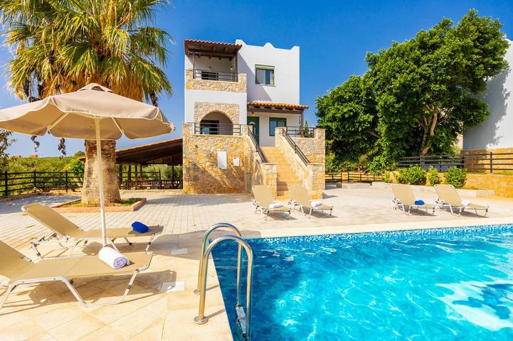 Ferienhaus für 9 Personen, mit Meerblick und Terrasse sowie Garten in Griechenland - 2