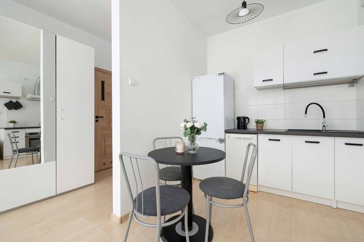 Studio für 3 Personen, mit Balkon/Terrasse, mit Haustier in Krakau - 3