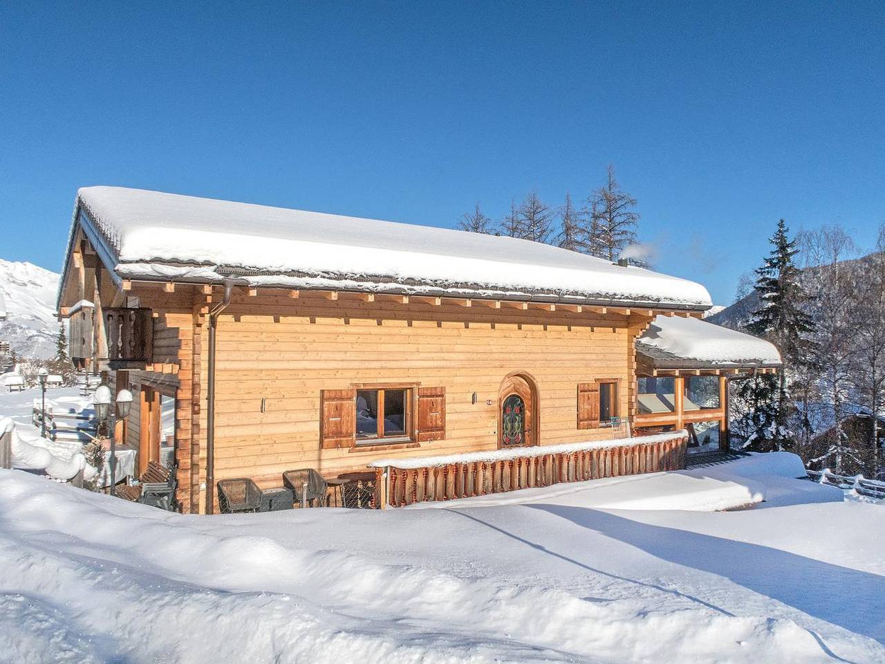 Chalet La Tzoumaz Pearl - Chalet triplex 7 piezas para 12 personas in La Tzoumaz, Riddes