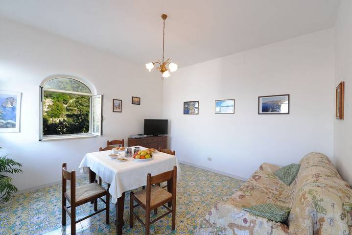 Gîte pour 4 personnes, avec balcon/terrasse et vue sur l’océan à Praiano - 4