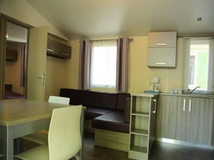 Camping Le Rebau  - Mobilheim 8 personen - Super Octalia 3 Schlafzimmer in Montblanc, Mittelmeerküste (Frankreich)