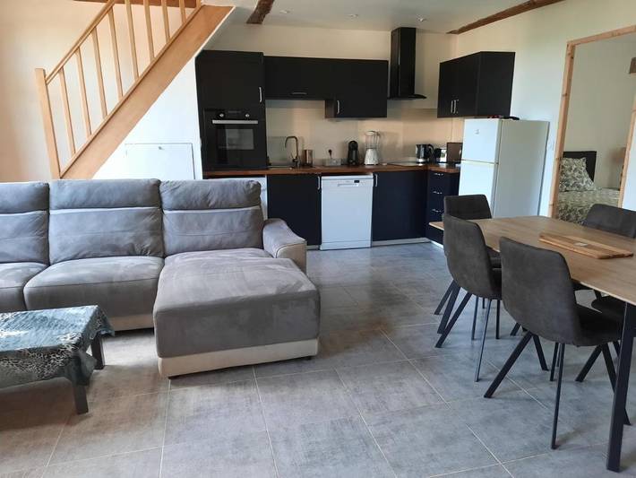 Gîte pour 4 personnes, avec jardin et vue, animaux acceptés à La Bastide-de-Sérou - 4