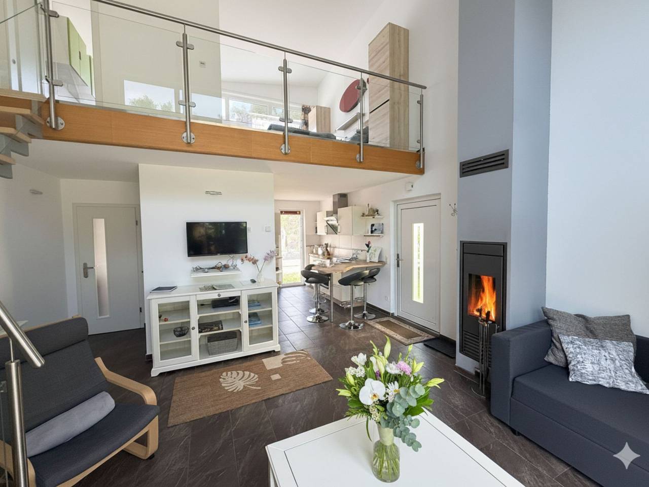 Seezeit - Ferienpark direkt am Krakower See - Haus 7 - Haus 7 in Krakow am See, Mecklenburgische Seenplatte