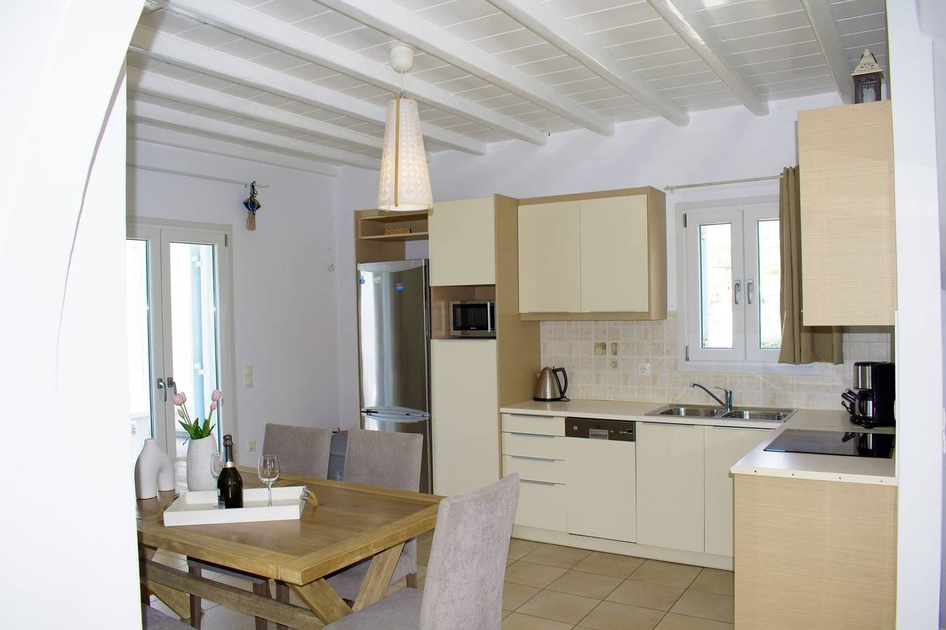 Beautiful Mykonos Villa | Villa Ambrosia | 3 Bedrooms | Private Pool with View | Outdoor Furnished Terrace | Tourlos in Tourlos (Mykonos), Mykonos