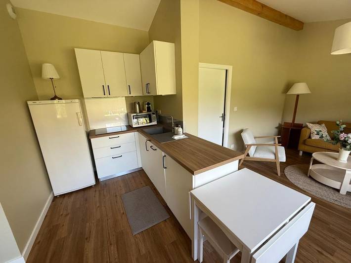 Location de vacances pour 4 personnes, avec terrasse ainsi que vue et jardin à Bruniquel - 4