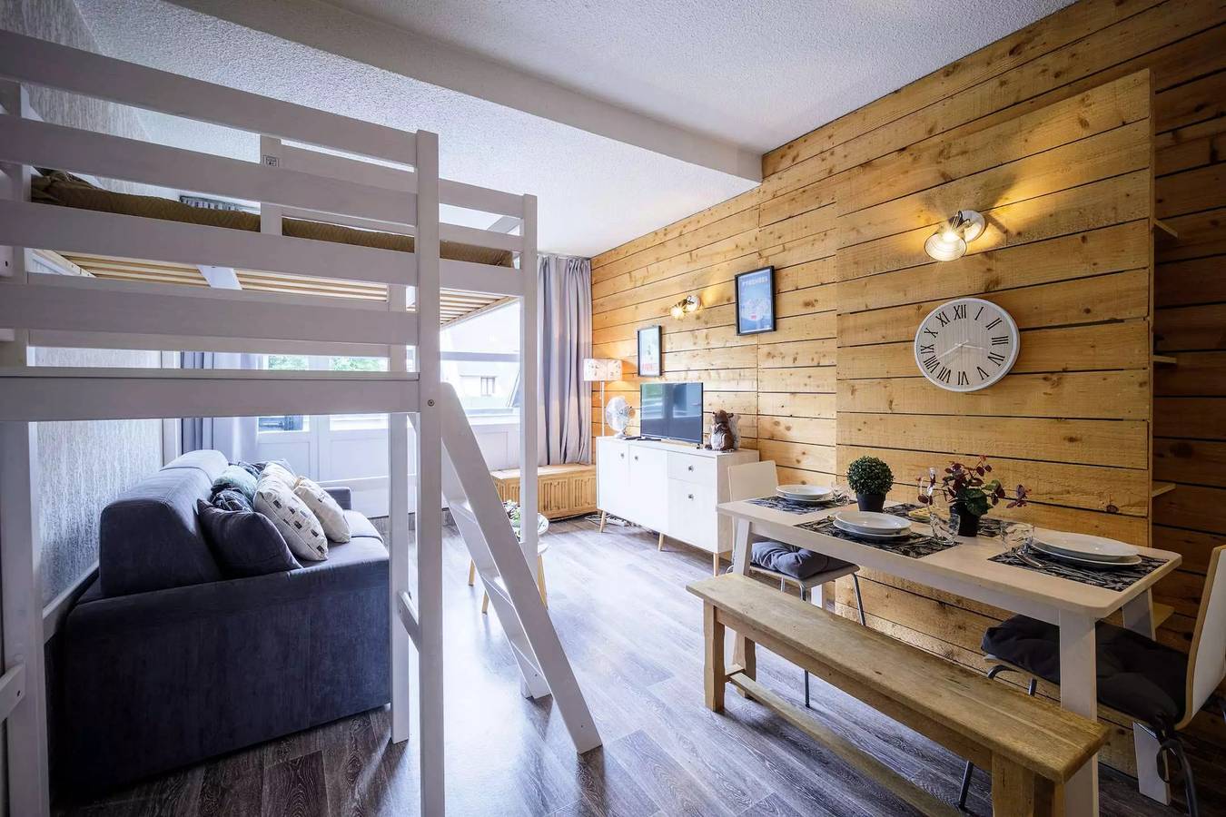 Studio entier, Joli appartement  4 personnes sauna et piscine Saint Lary Village in Saint-Lary-Soulan, Parc national des Pyrénées