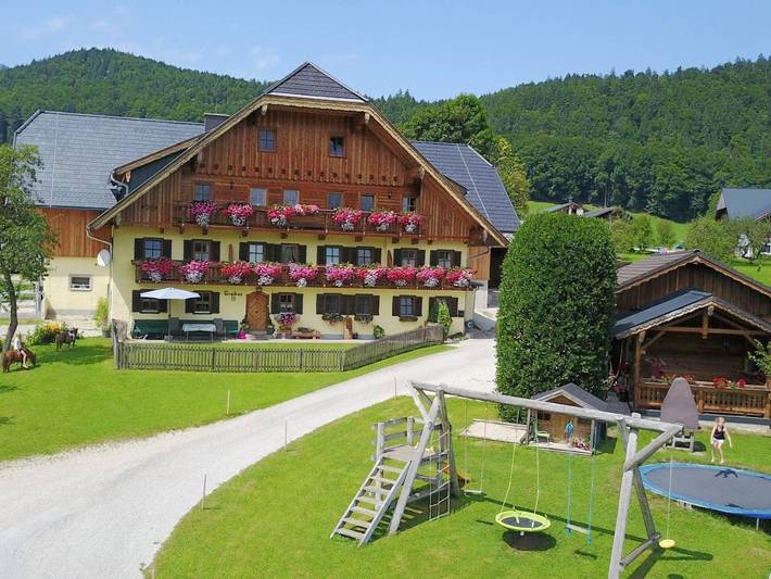 Appartement de vacances pour 2 personnes, avec Balcon et Terrasse ainsi que Jardin et Vue à Sankt Wolfgang im Salzkammergut