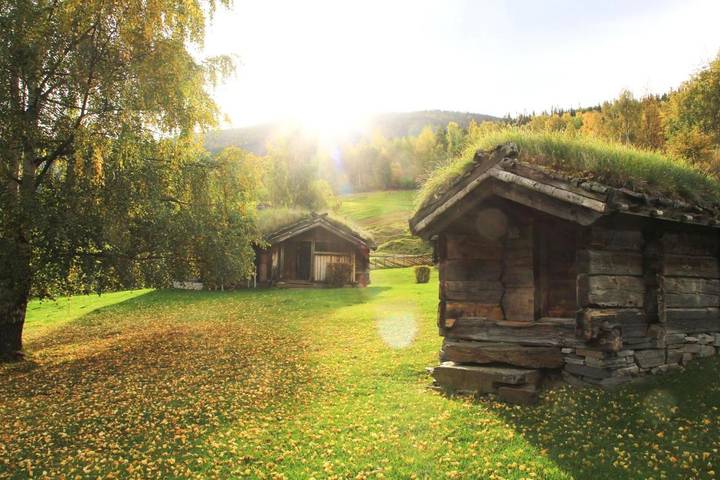 Bungalow für 2 Personen, mit Ausblick und Seeblick sowie Garten in Norwegen - 4