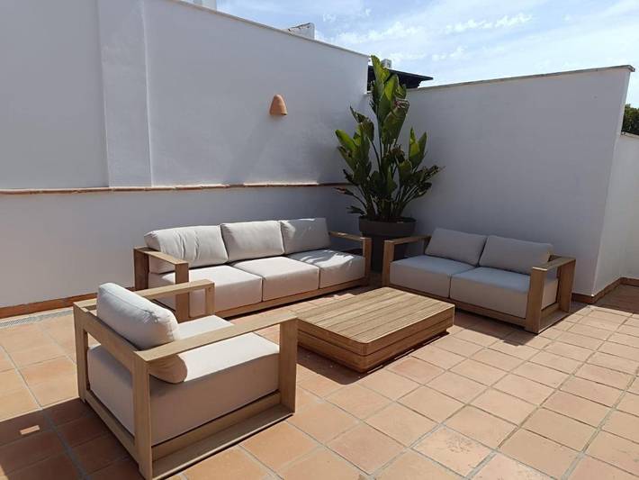 Chalet para 6 personas, con Jacuzzi y Terraza además de Jardín y Piscina en Campo de Cartagena - 3