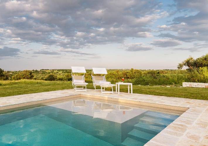 Chambre d’hôte pour 2 personnes, avec piscine et jardin à Martina Franca - 4