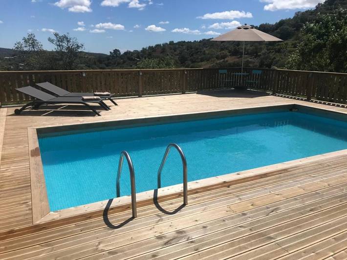 Location de vacances pour 2 personnes, avec piscine et jardin dans Santa Catarina da Fonte do Bispo - 2