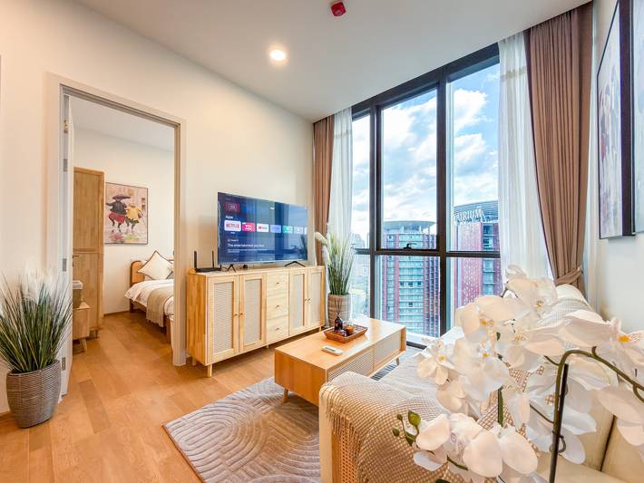Appartement de vacances pour 4 personnes, avec balcon à Bangkok