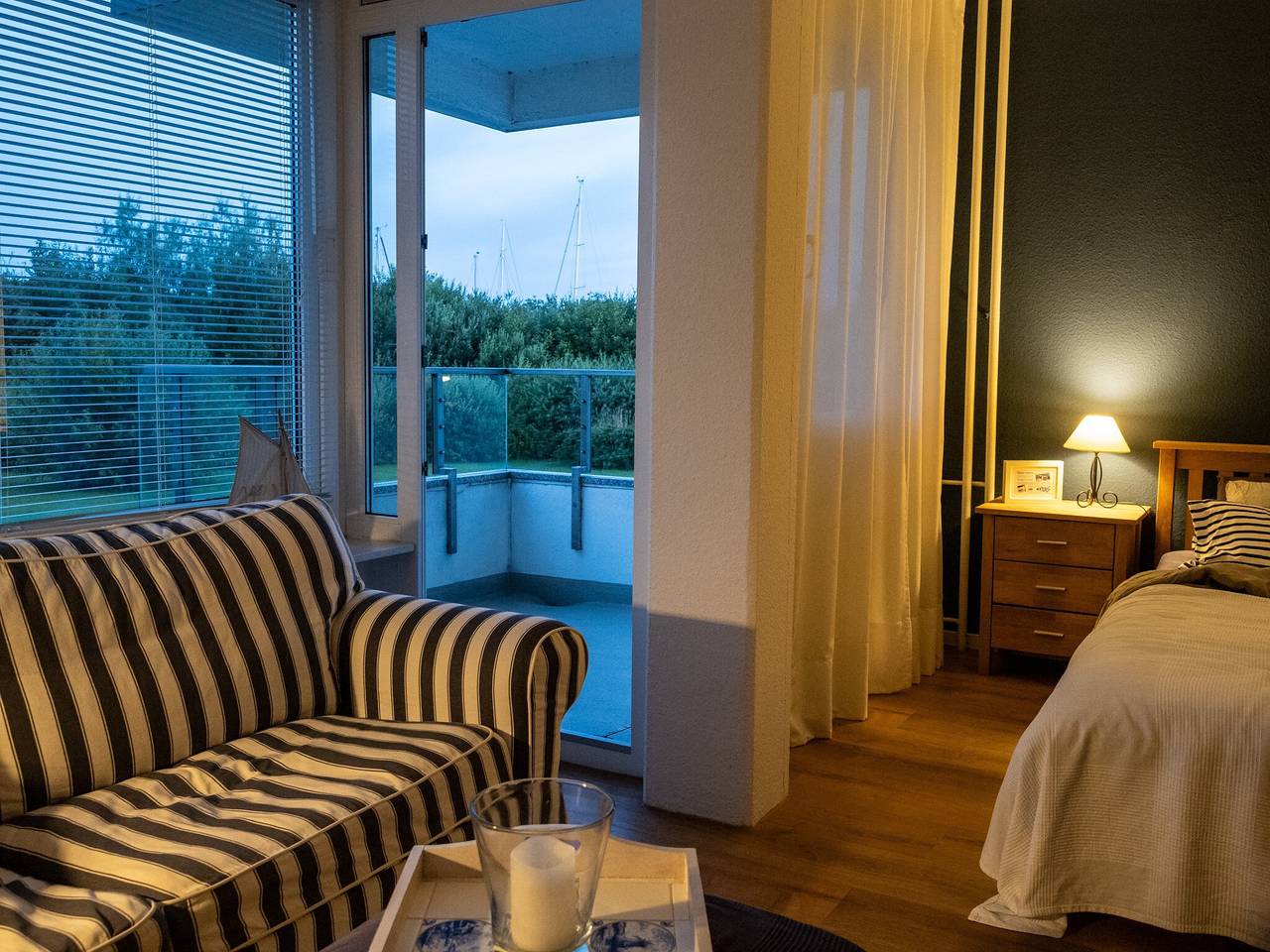 Studio Appartement 'Ferienwohnung Möwennest' met Uitzicht op Zee, Balkon en Wi-Fi, foto 13