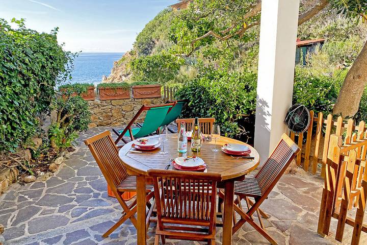 Ferienwohnung für 4 Personen, mit Terrasse in Portoferraio