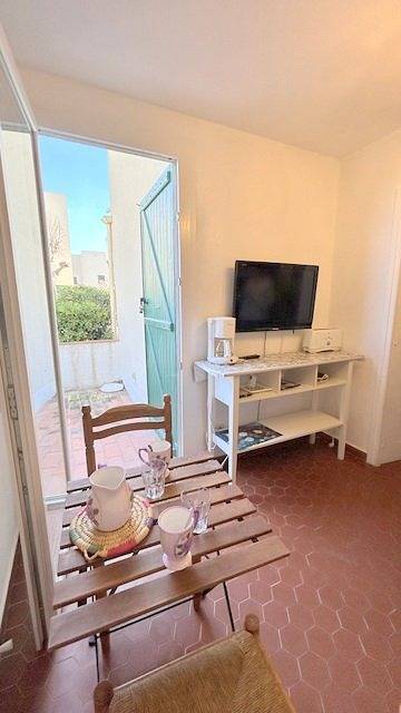 Ganzes Studio, Studio für 2 Personen mit Balkon/Terrasse in Le Barcarès, Côte d'Améthyste