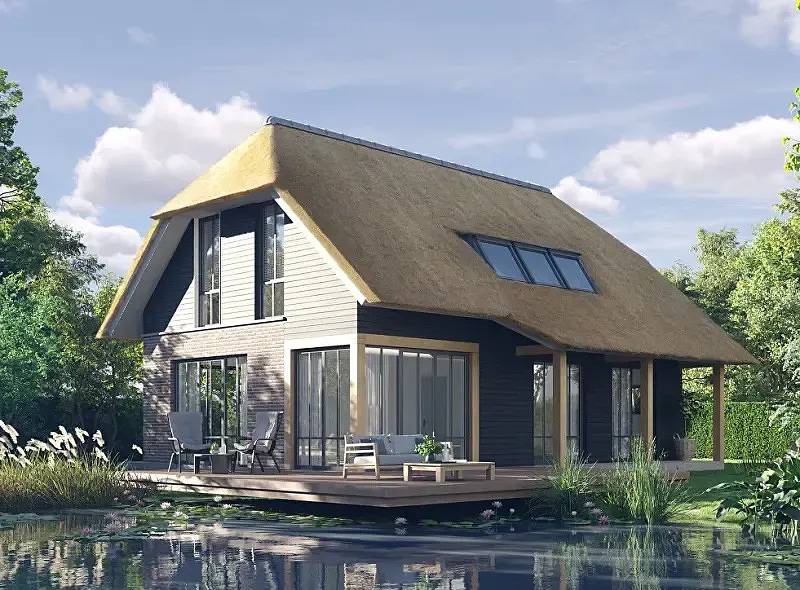Resort Hof van Nassau — Landgut Villa mit Hottub & Sauna am Badeteich | 8 Personen in Baarle-Nassau, Nordbrabant