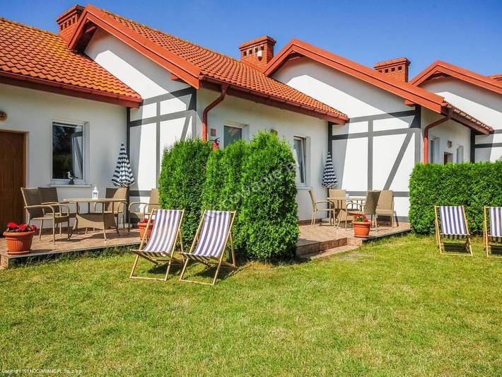 Ferienhaus für 4 Personen, mit Terrasse und Garten sowie Ausblick