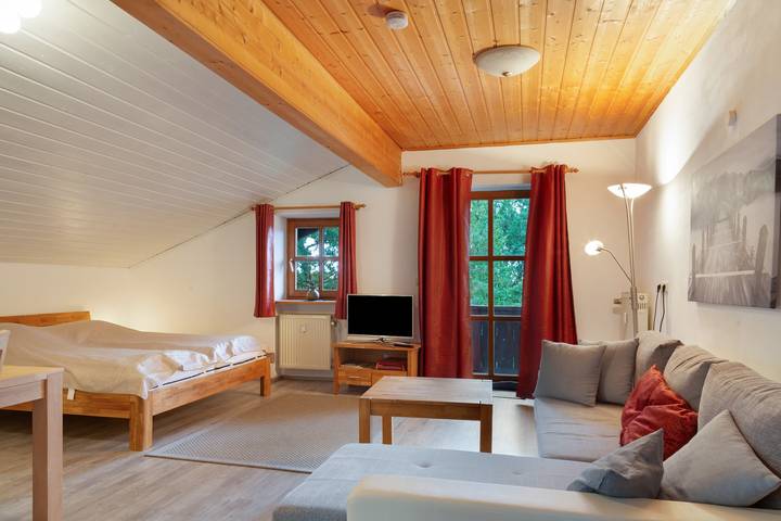 Ferienwohnung für 4 Personen, mit Balkon und Sauna sowie Seeblick in Hauzenberg - 4