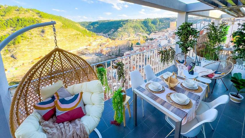 Casa de vacaciones para 10 personas, con vistas y terraza - 1