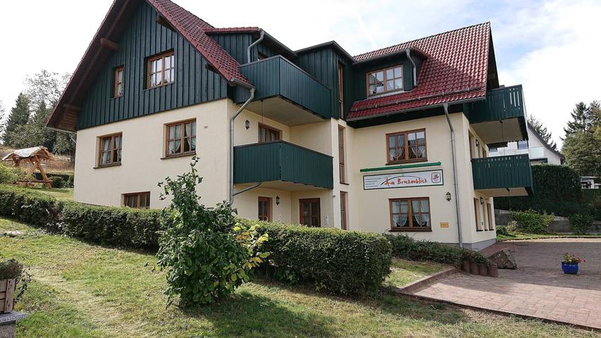 Ferienwohnung für 3 Personen, mit Sauna und Garten sowie Ausblick in Sorge